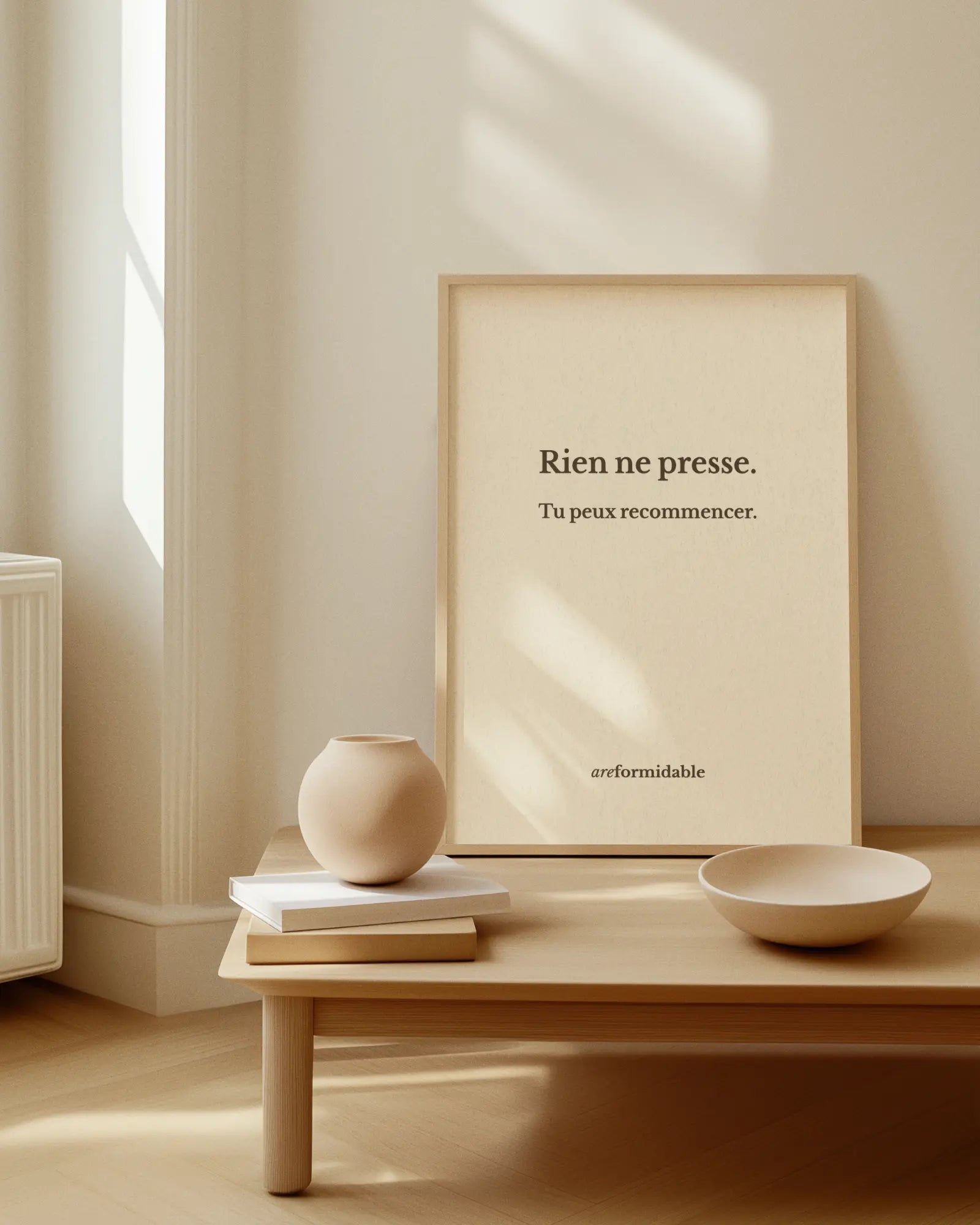 Affiche "Rien ne presse"