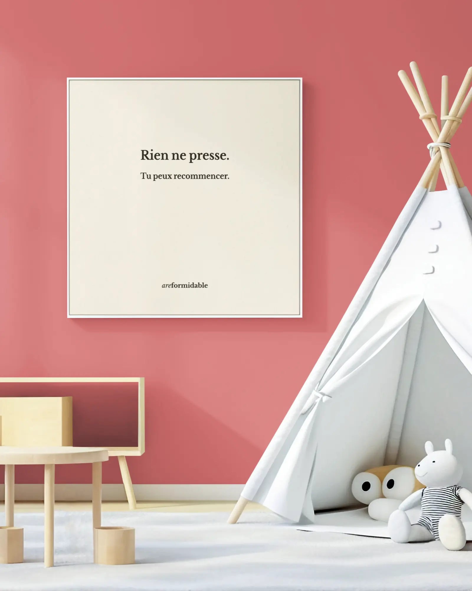 Affiche "Rien ne presse"